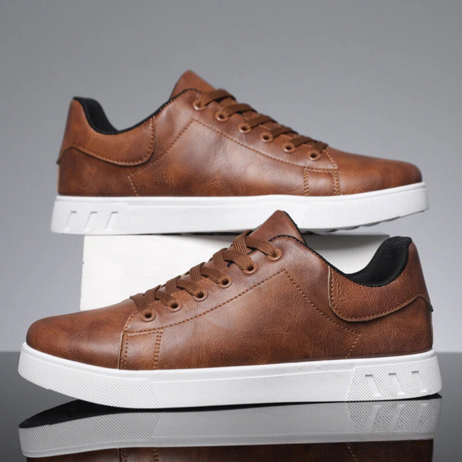 Cardiff™ | Stylish Leather Sneakers for Men