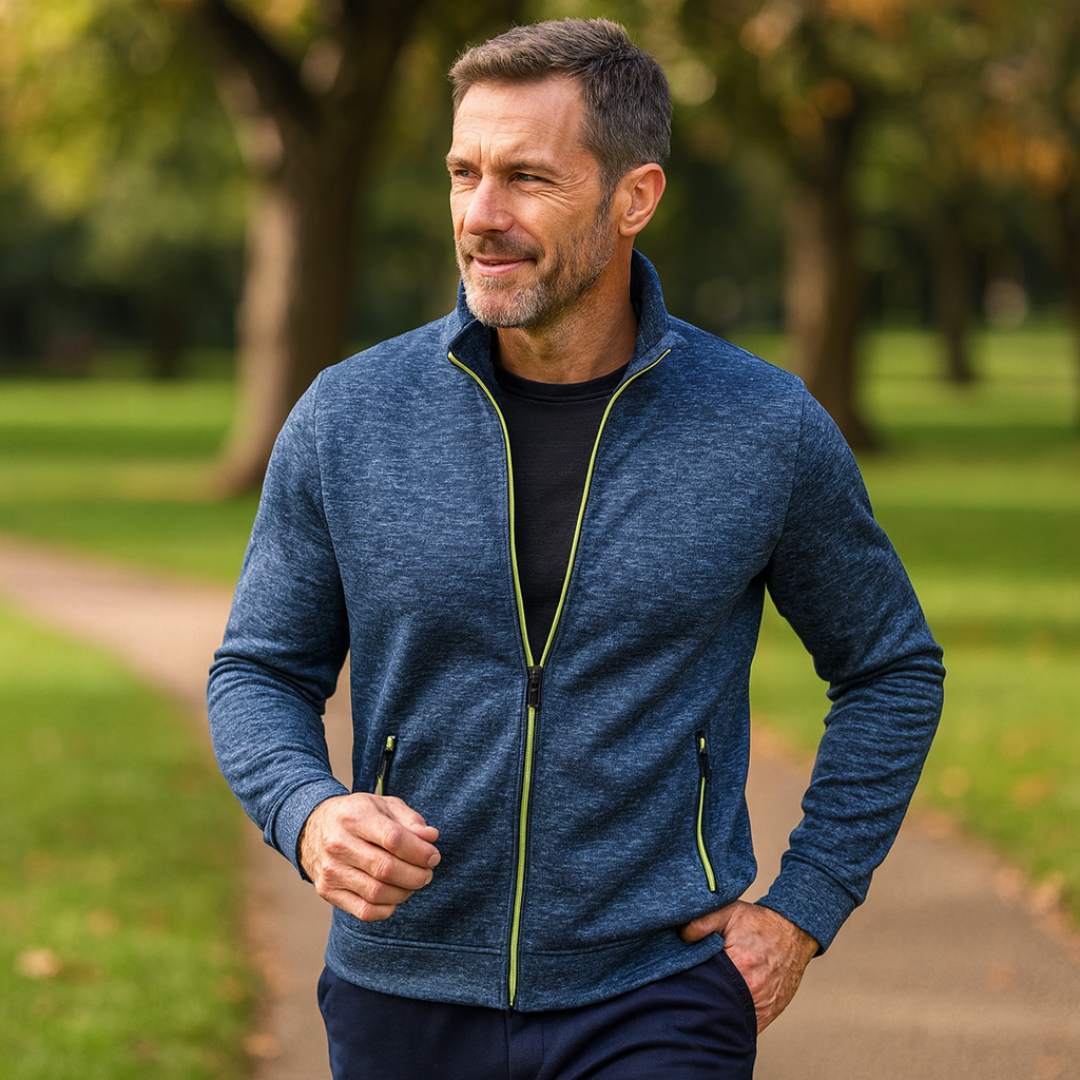 Cardiff™ | Sport Casual Zip-Up Jacket