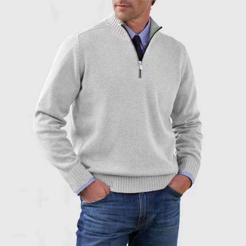 Cardiff™ | Refined Half-Zip Sweater