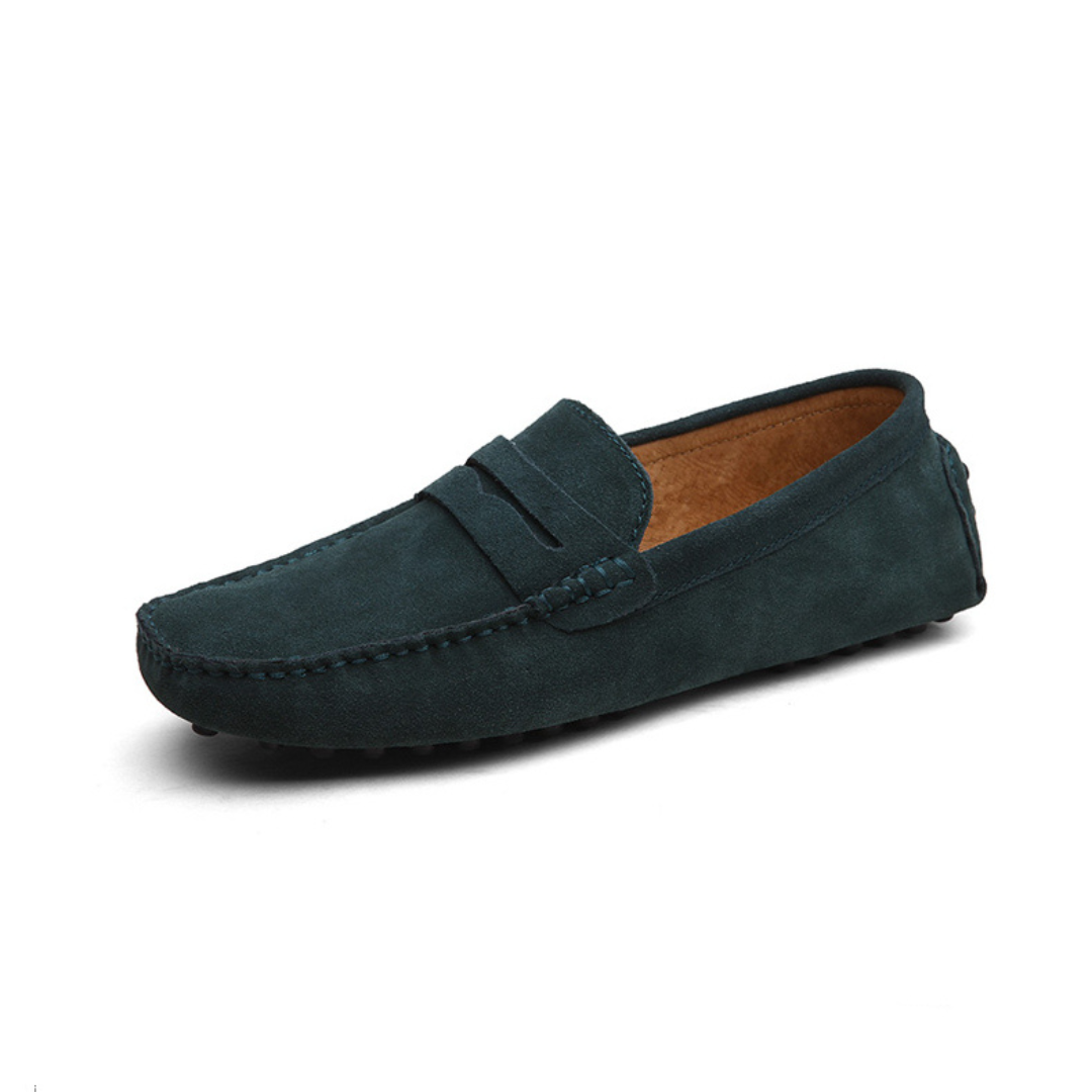 Cardiff ™ | Men's Italian Style Suede Loafers