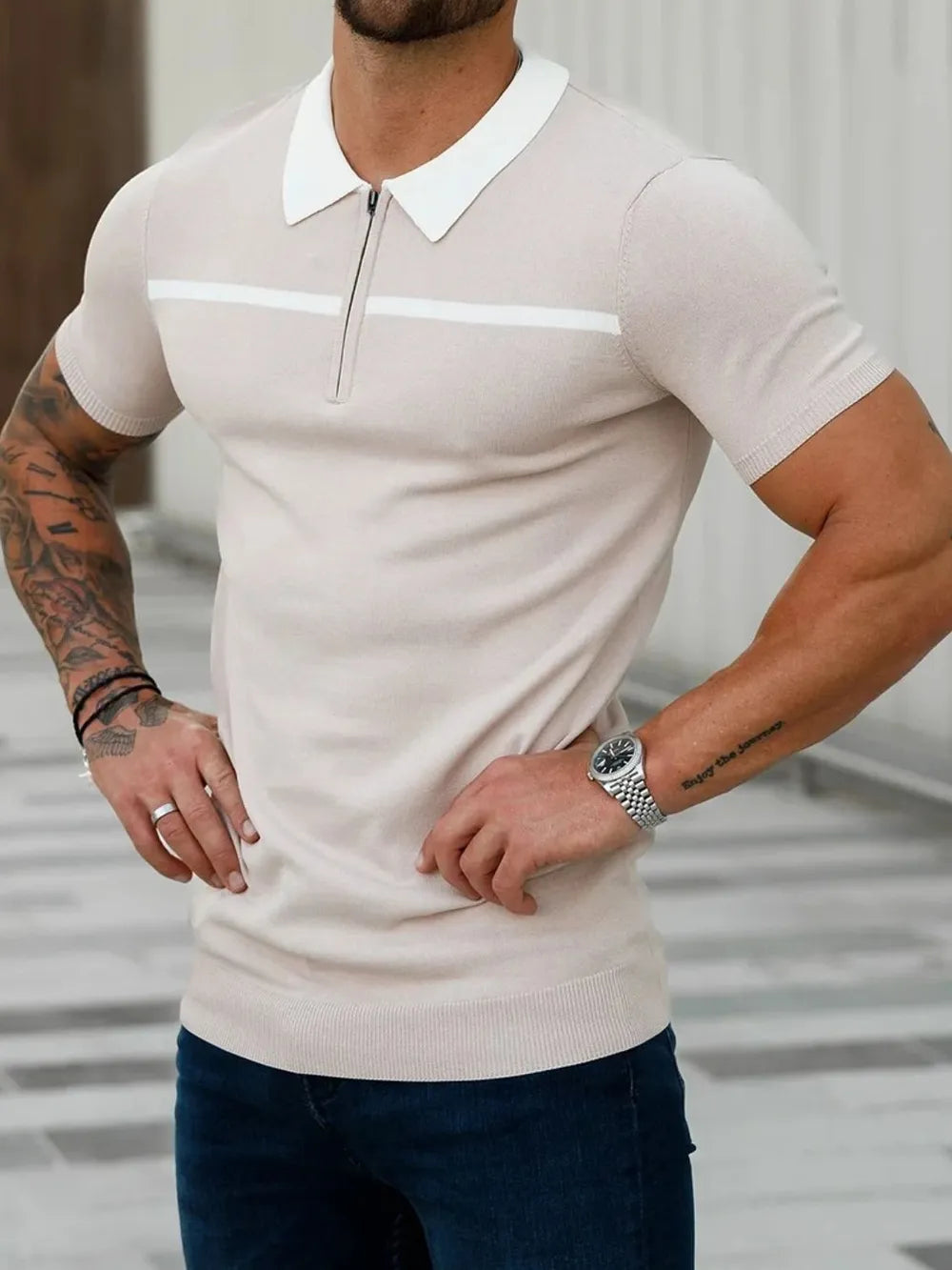 Cardiff ™ | Milan Collared Neck Polo