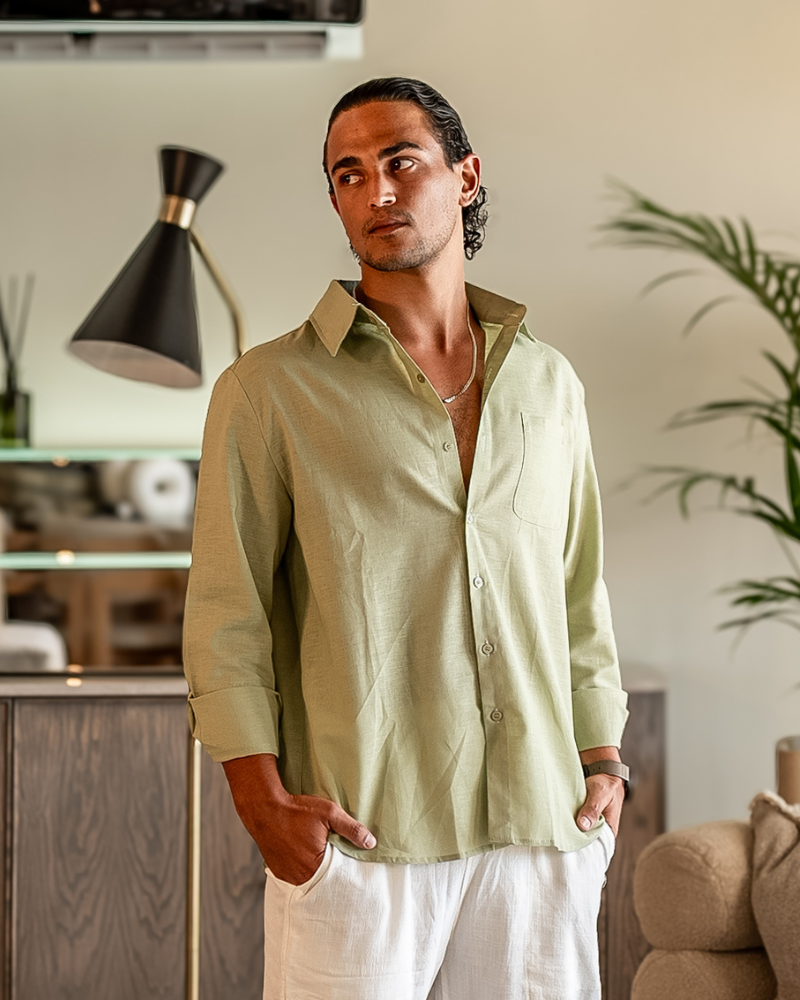 Cardiff ™ | Cape Town - 100% Linen Shirt