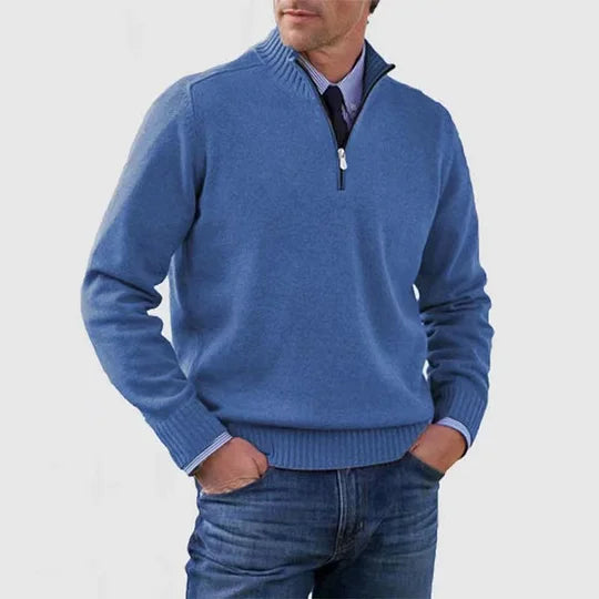 Cardiff™ | Refined Half-Zip Sweater