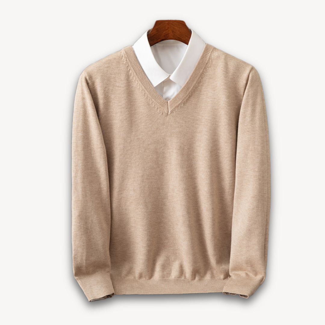 Cardiff™ | Men's V-Neck Knit Sweater