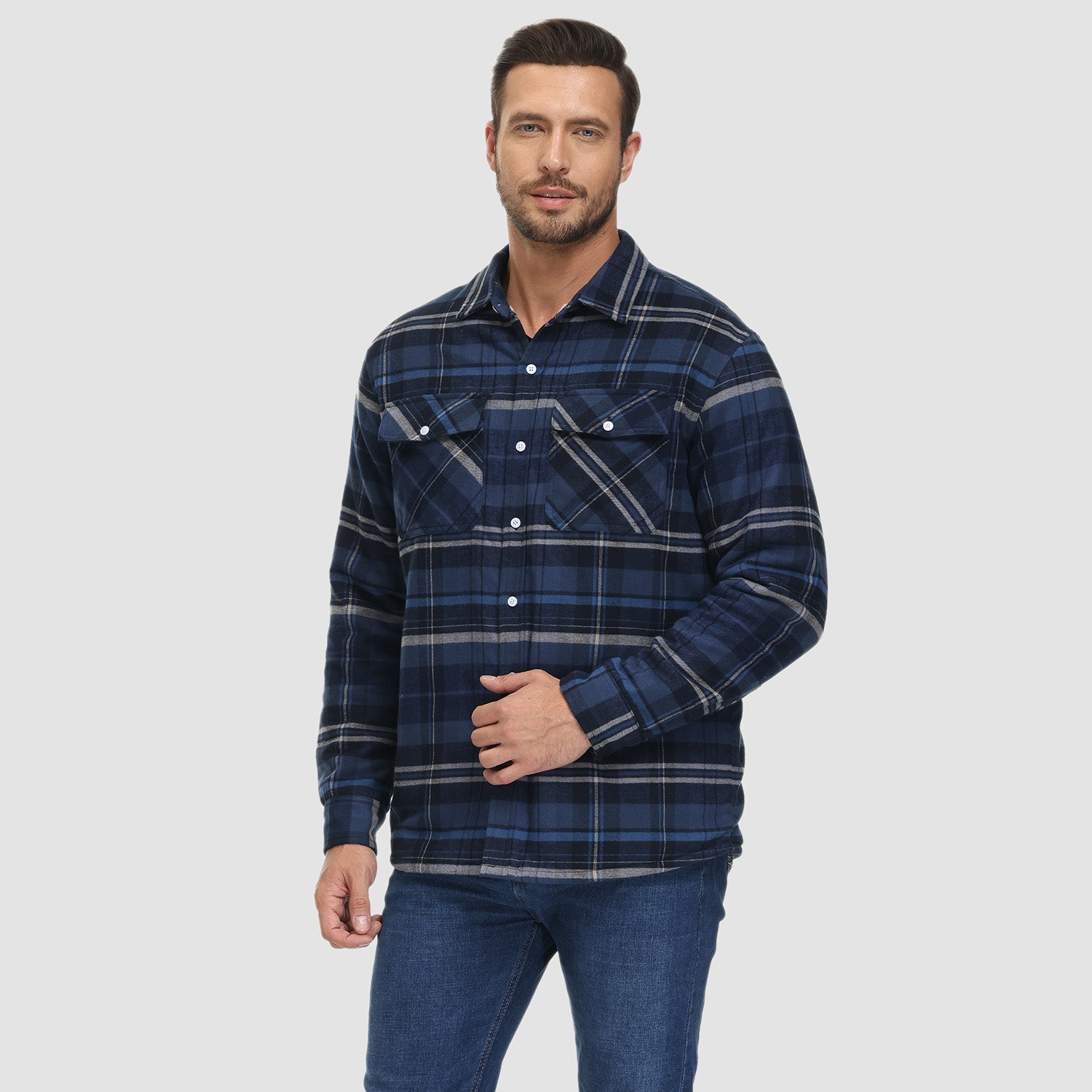 Cardiff™ | Men's Wool Flannel Jacket