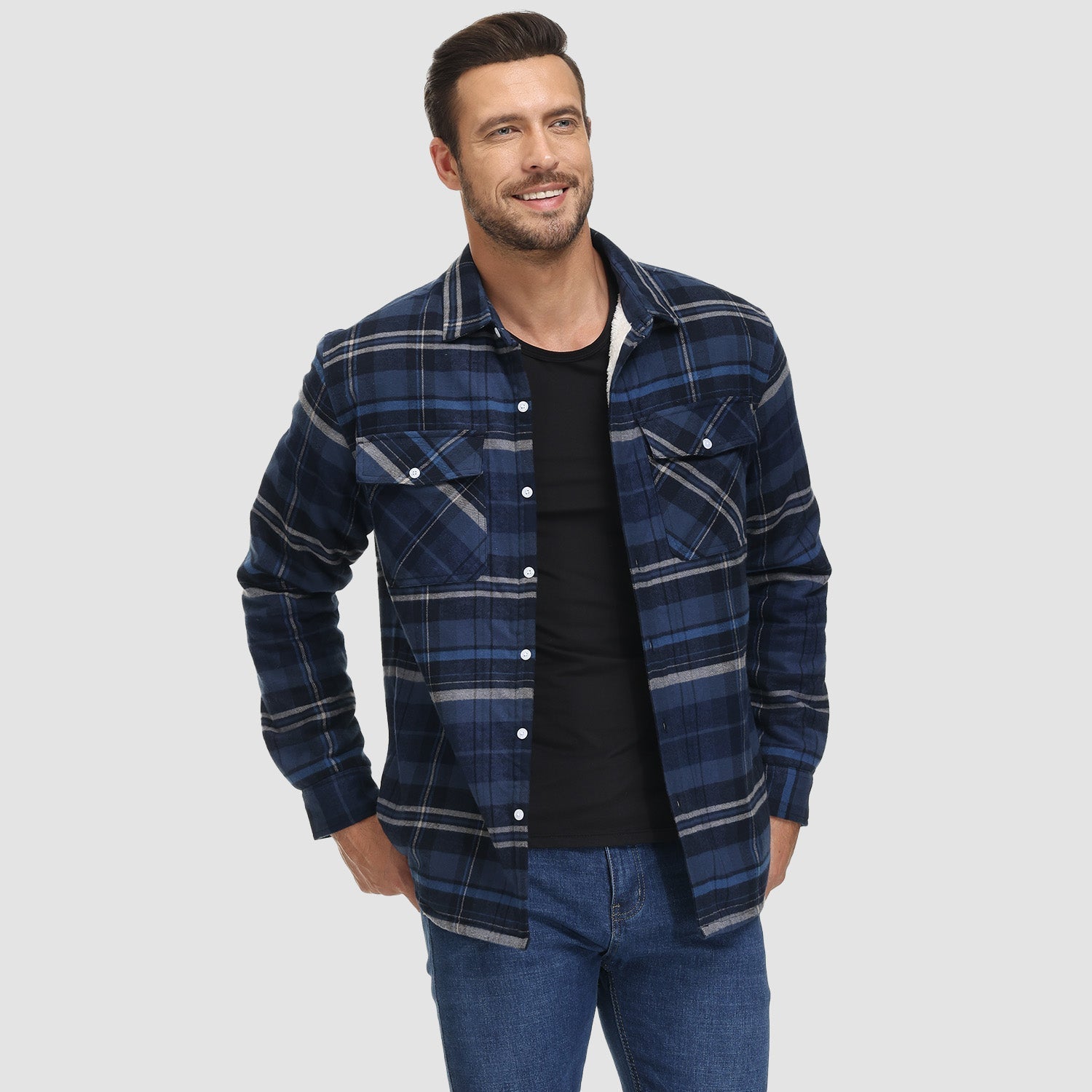 Cardiff™ | Men's Wool Flannel Jacket