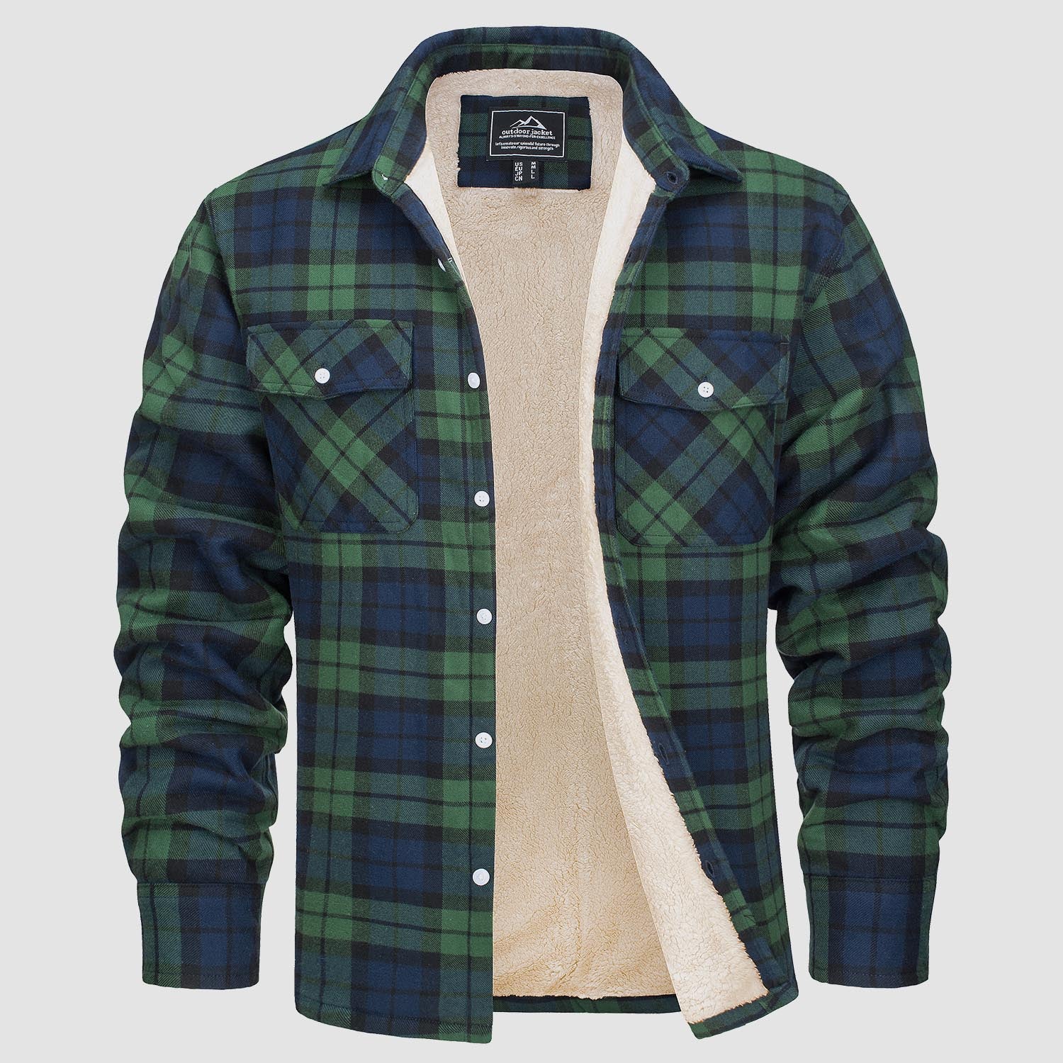 Cardiff™ | Men's Wool Flannel Jacket