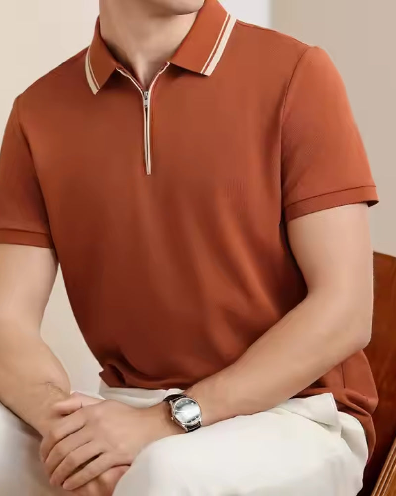Cardiff ™ | Ridgeway Zip Polo