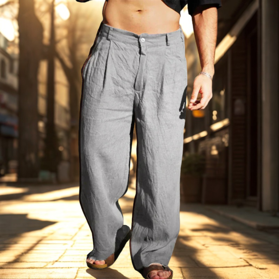 Cardiff ™ | Somerset Linen Trousers