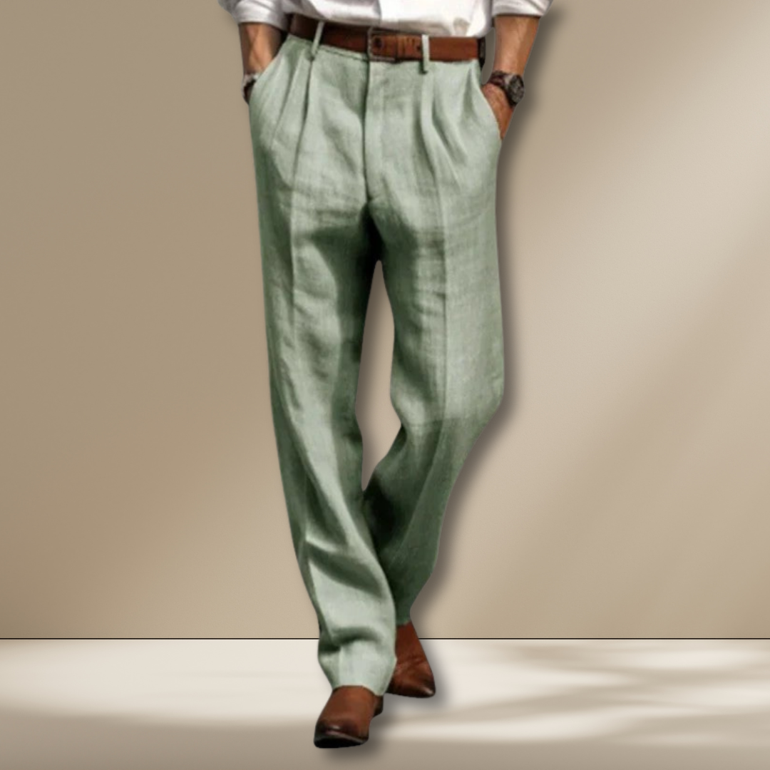 Cardiff ™ | Mayfair Pleated Trousers
