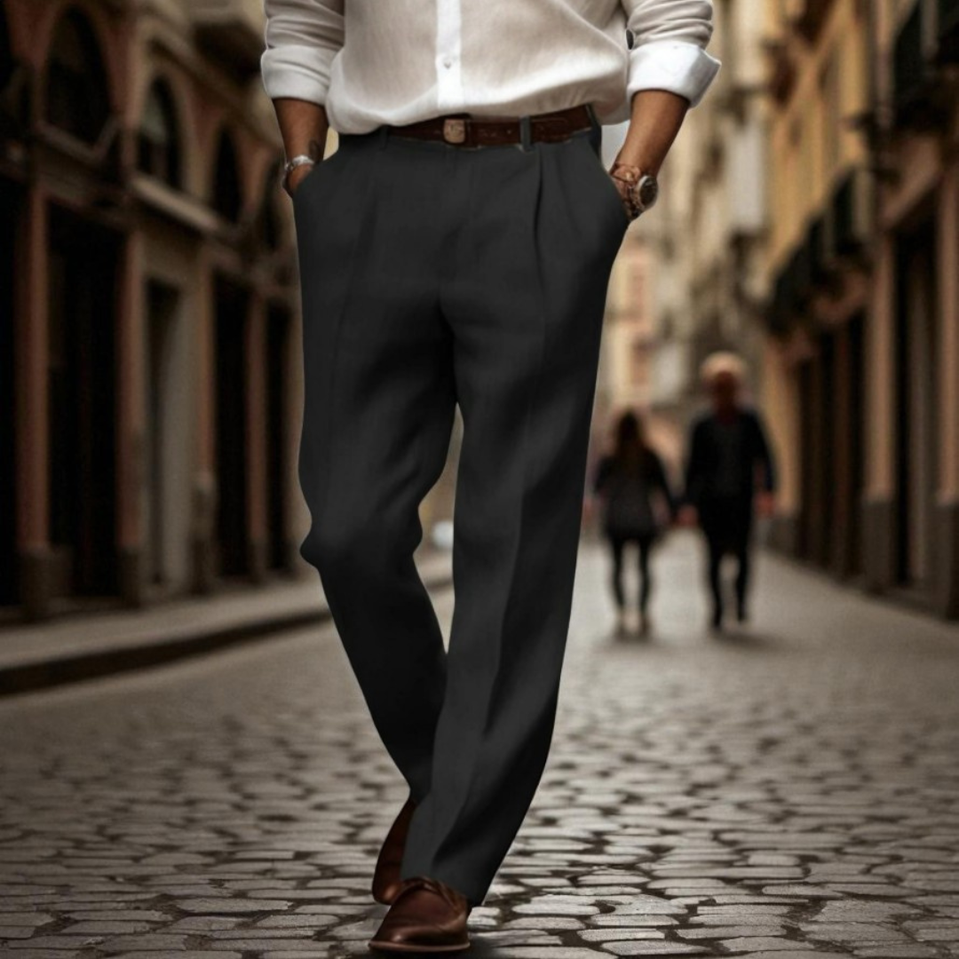 Cardiff ™ | Mayfair Pleated Trousers
