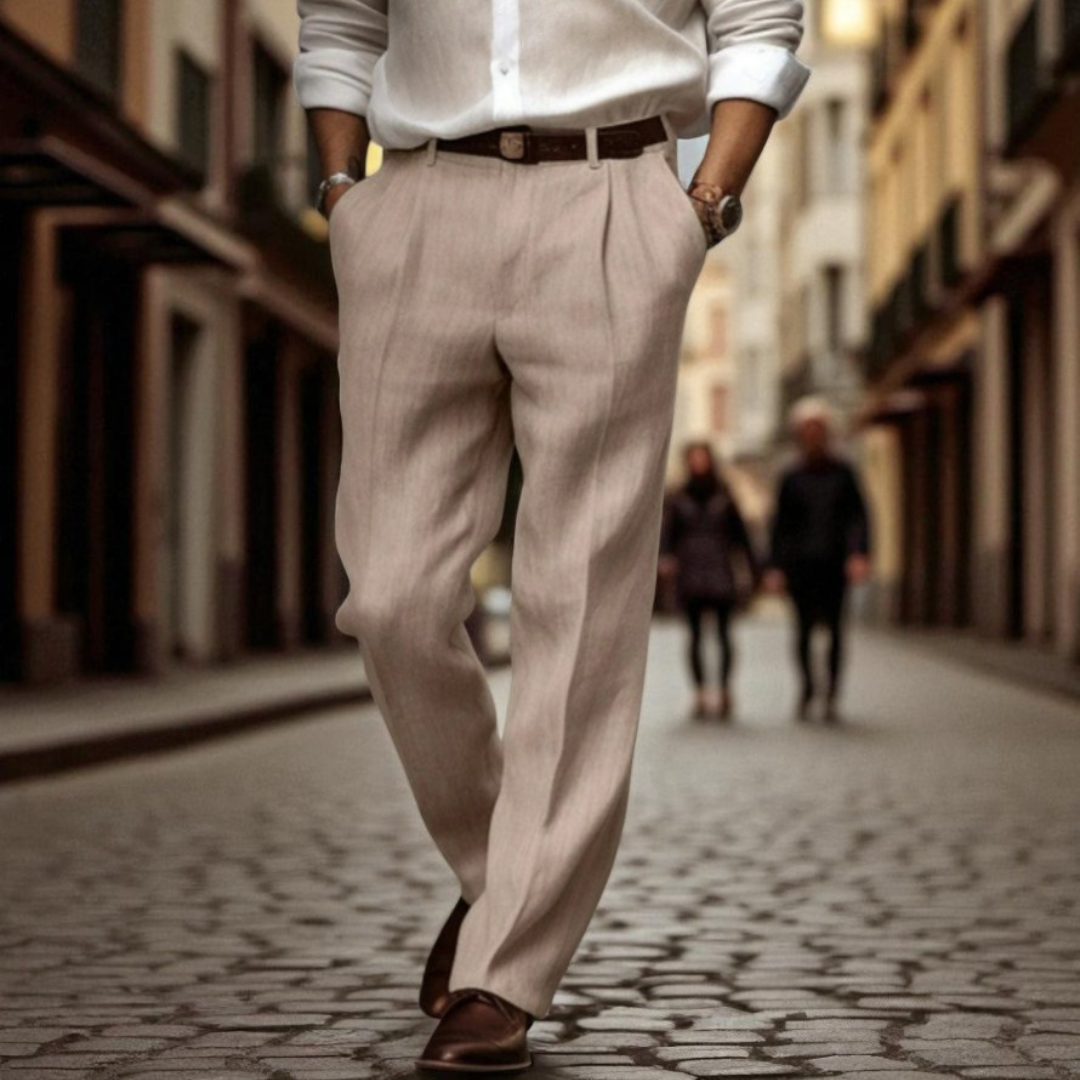 Cardiff ™ | Mayfair Pleated Trousers