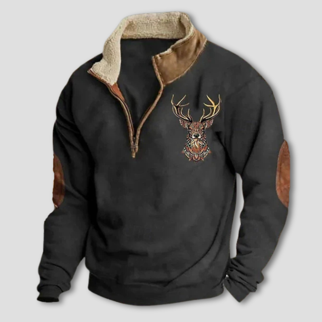 Cardiff™ | Red Deer Sweater