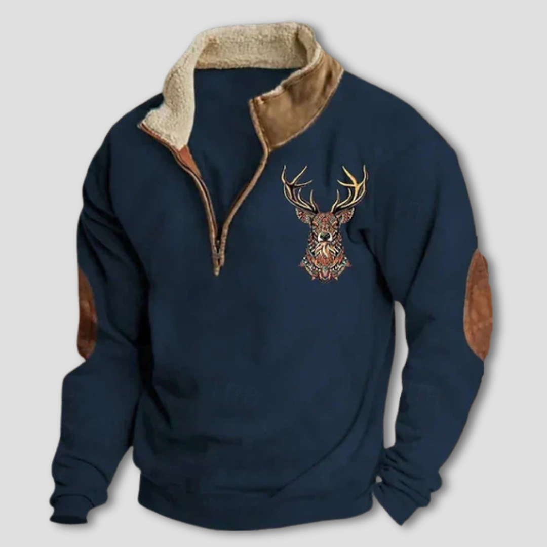 Cardiff™ | Red Deer Sweater