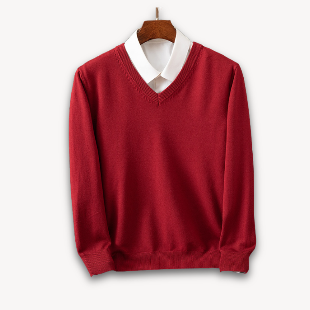 Cardiff™ | Men's V-Neck Knit Sweater