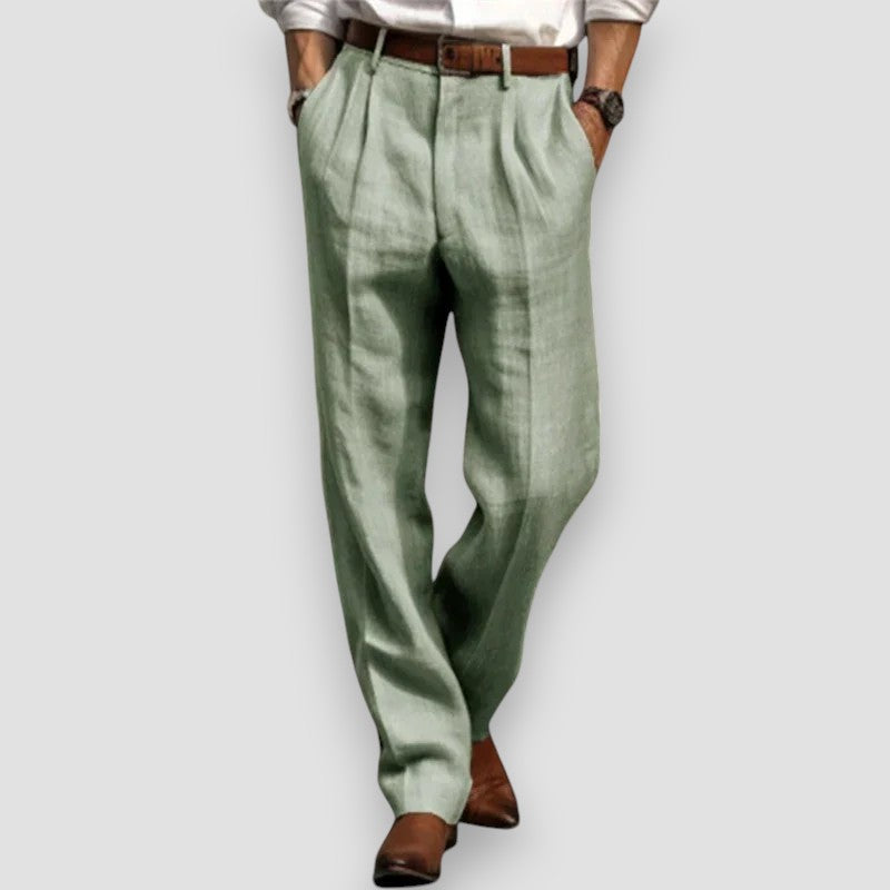 Cardiff ™ | Mayfair Pleated Trousers