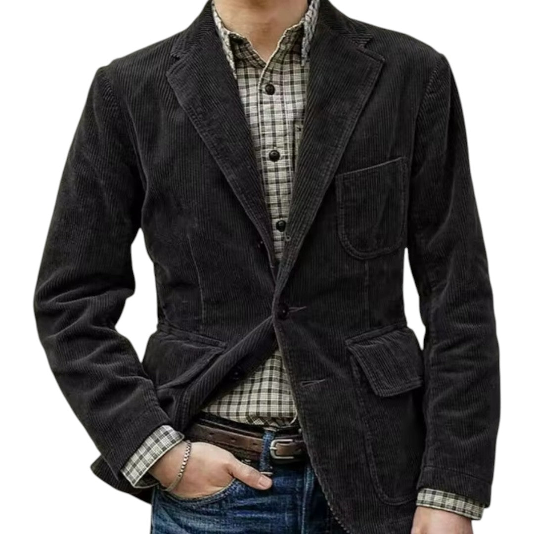 Cardiff™ | Men's Corduroy Collar Coat