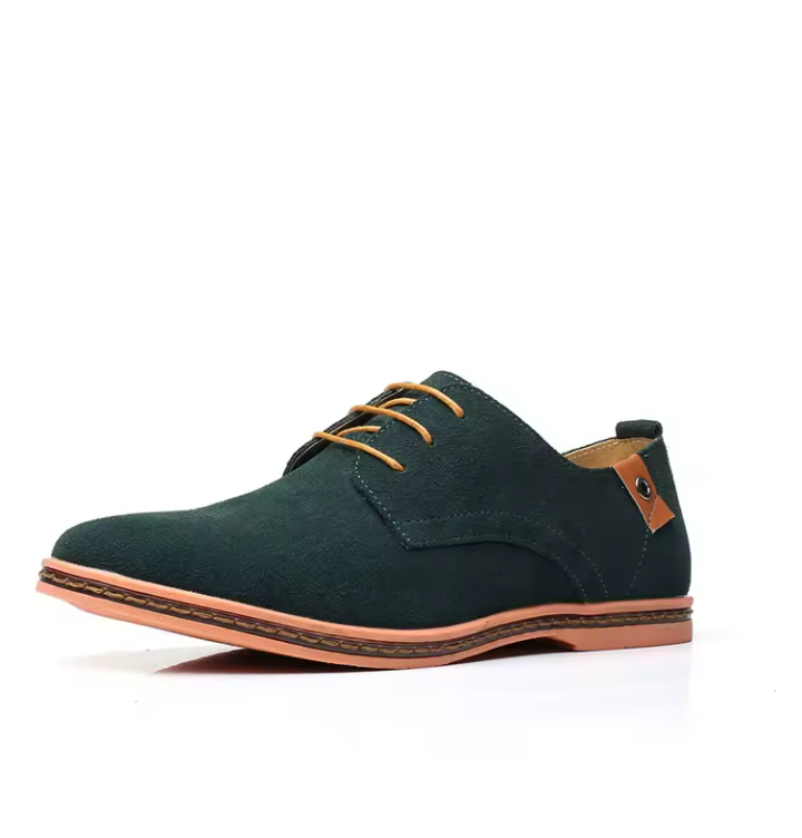Cardiff™ | Men’s Suede Vegan Leather Derby Shoes