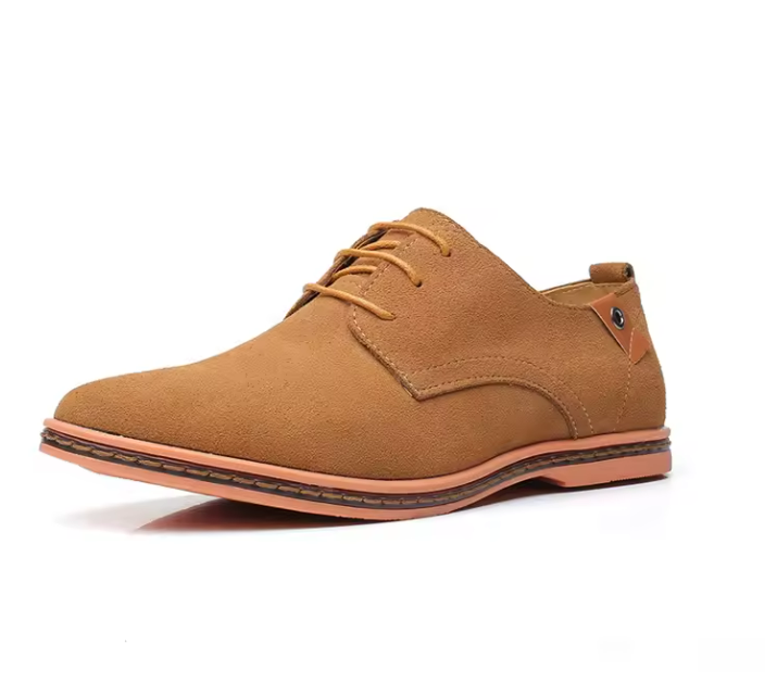 Cardiff™ | Men’s Suede Vegan Leather Derby Shoes