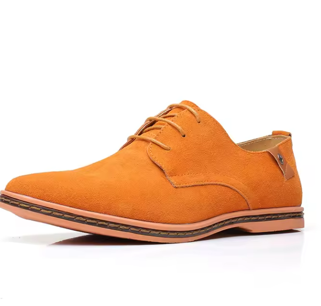 Cardiff™ | Men’s Suede Vegan Leather Derby Shoes