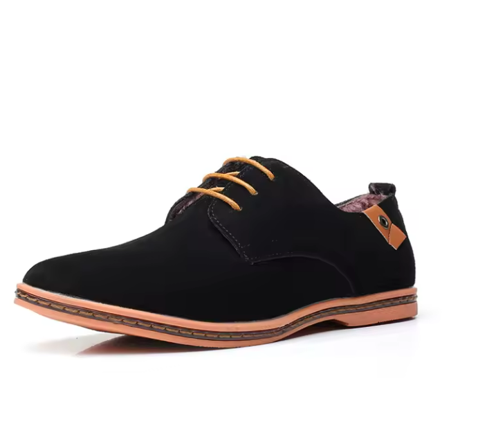 Cardiff™ | Men’s Suede Vegan Leather Derby Shoes