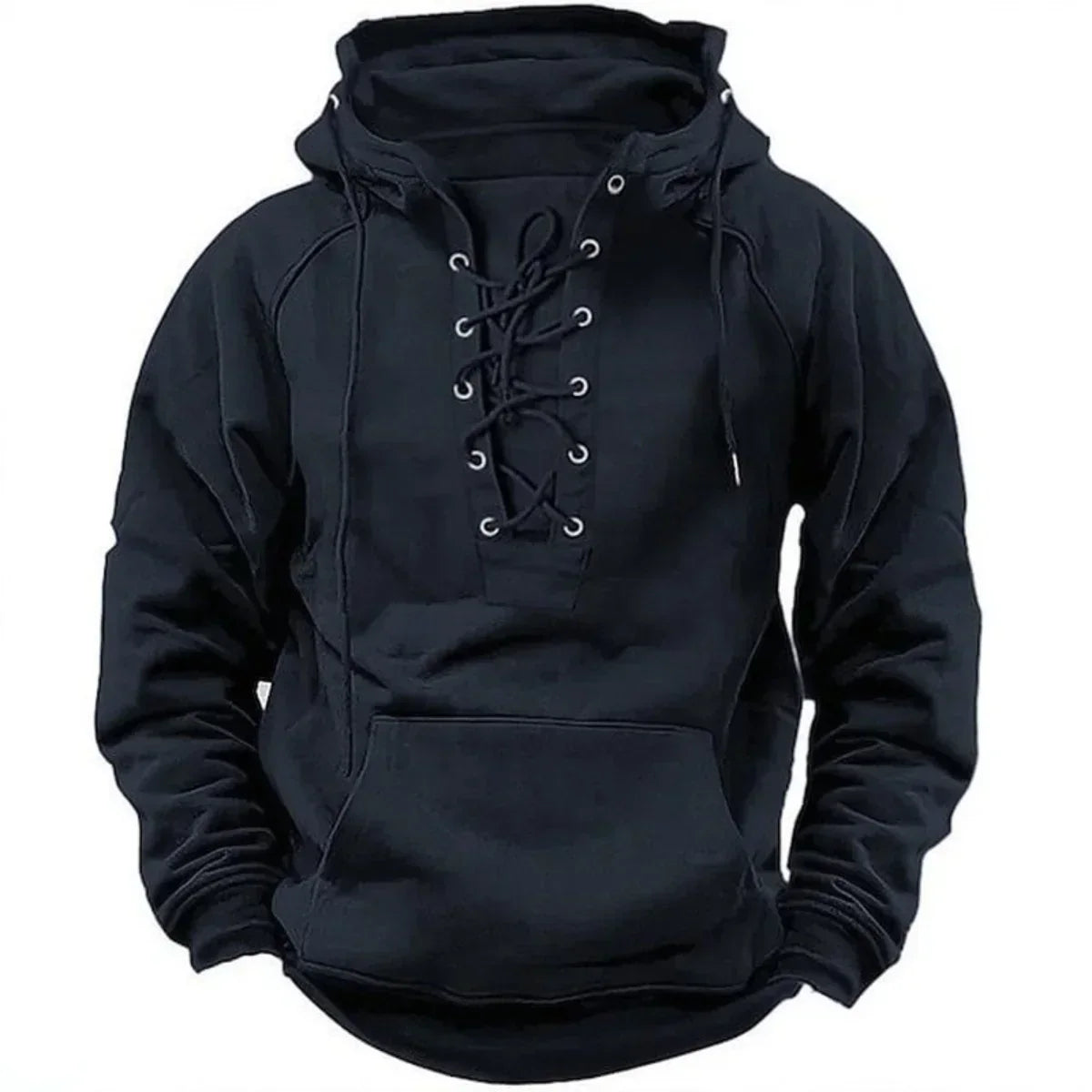Cardiff™ | Rugged Lace-Up Hoodie