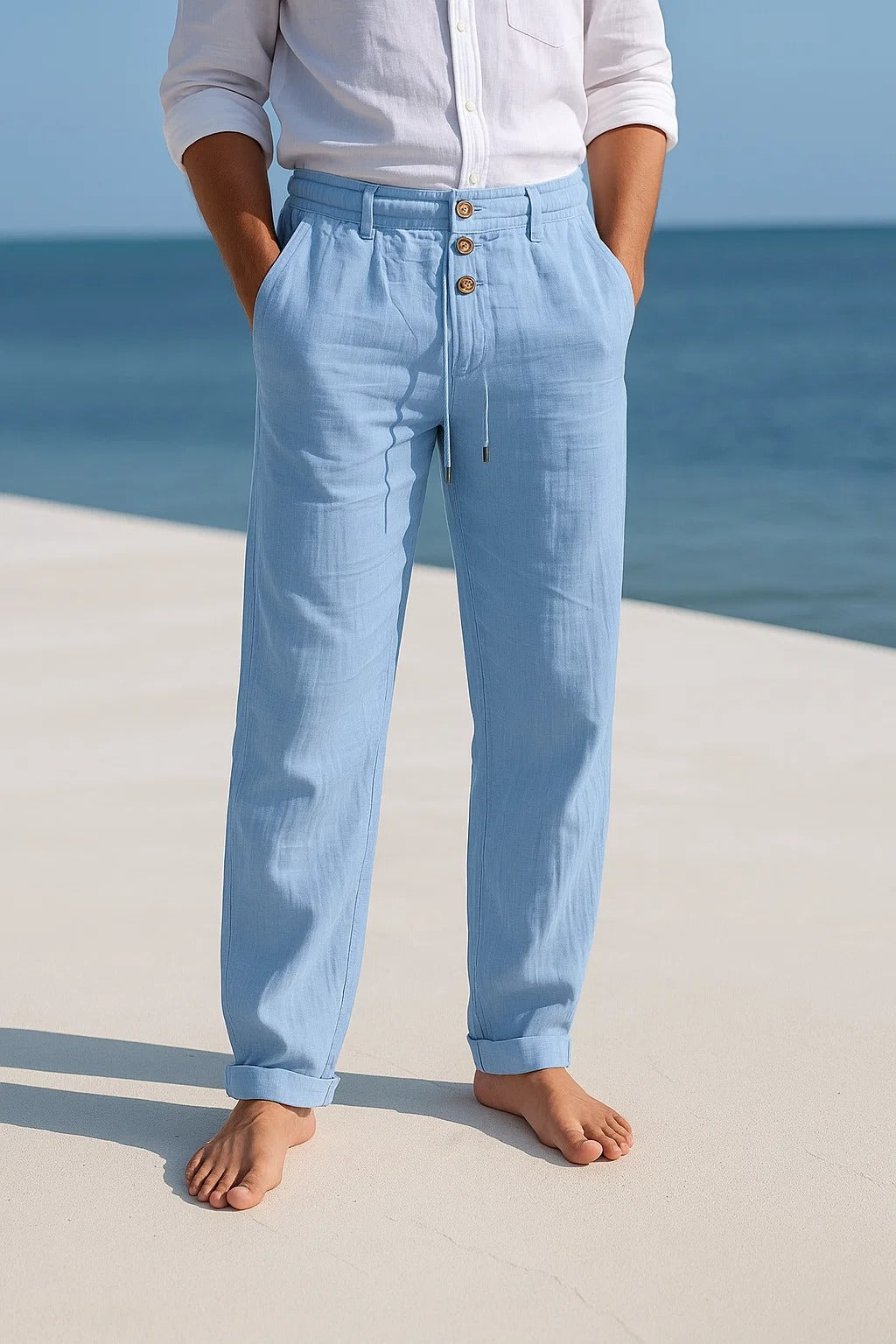 Cardiff ™ | Riviera Linen Trousers