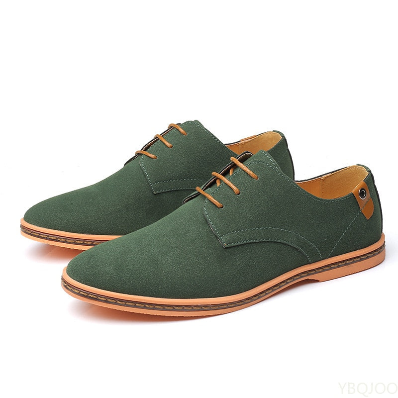 Cardiff™ | Men’s Suede Vegan Leather Derby Shoes
