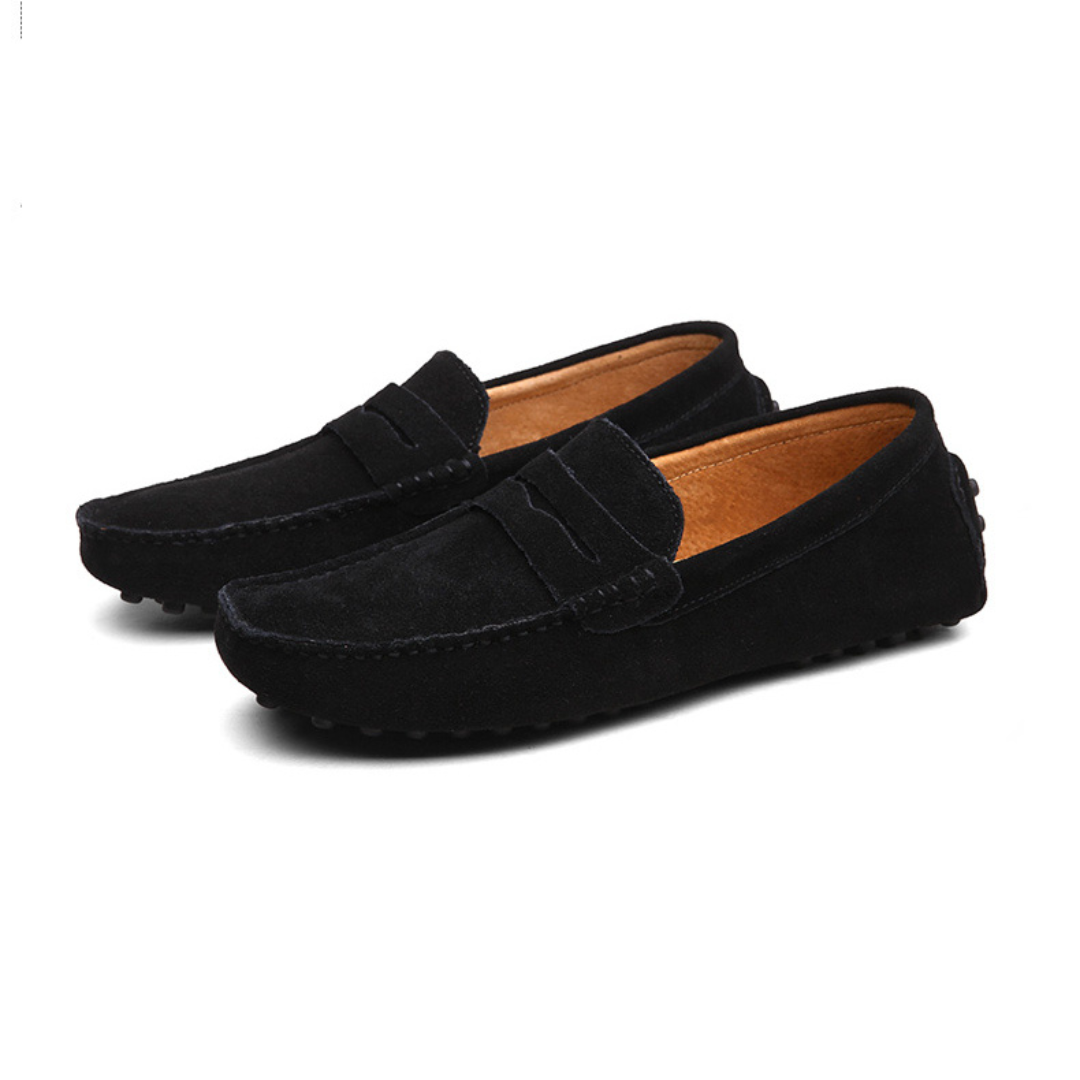 Cardiff ™ | Men's Italian Style Suede Loafers