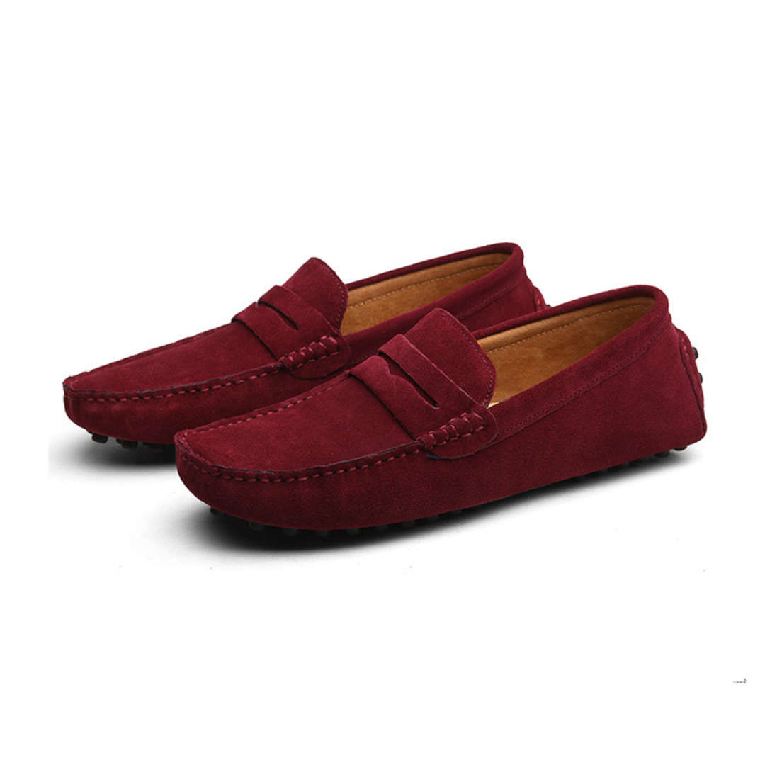 Cardiff ™ | Men's Italian Style Suede Loafers