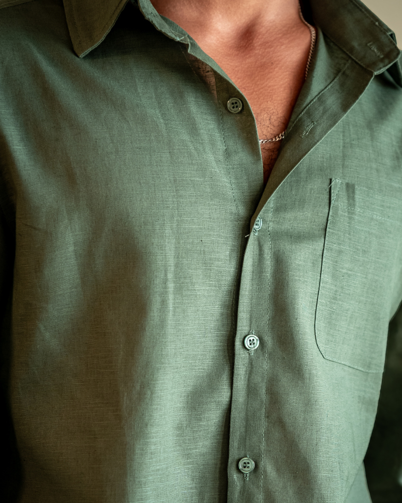 Cardiff ™ | Cape Town - 100% Linen Shirt