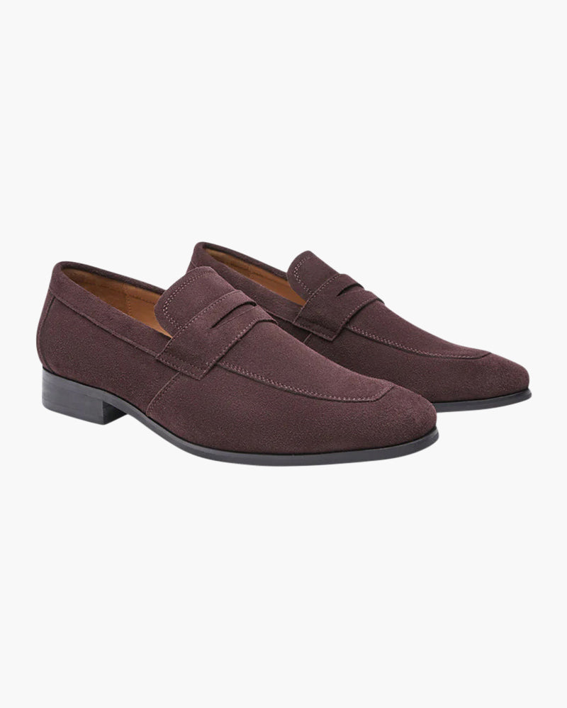 Cardiff ™ | Suede Penny Loafers