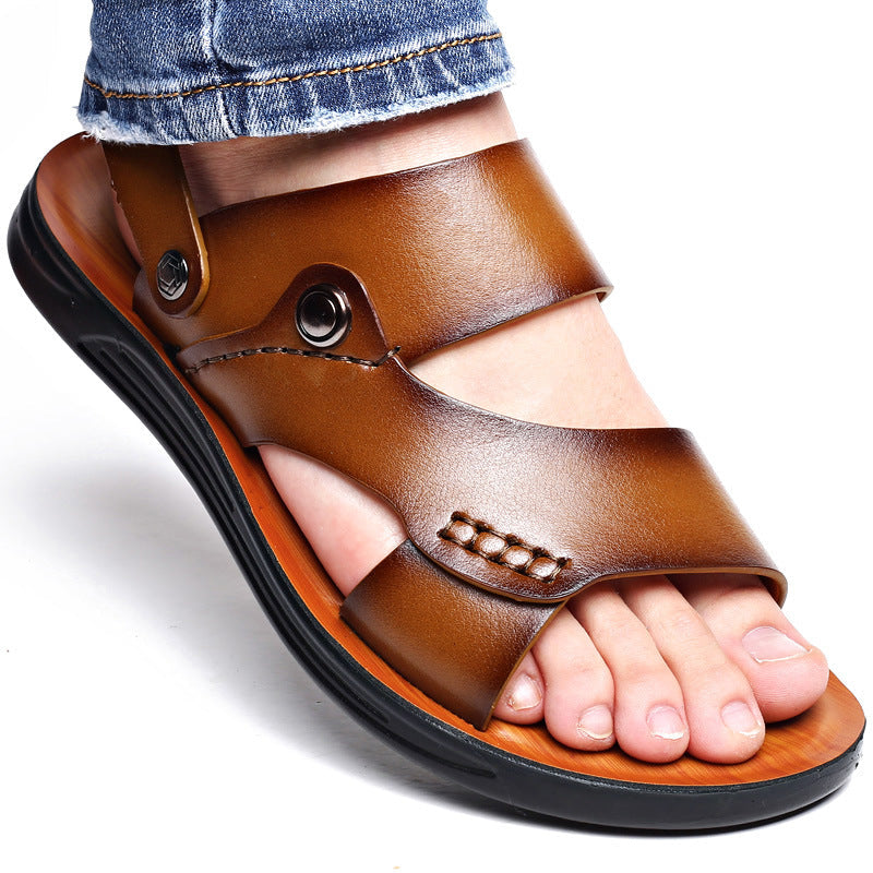 Cardiff ™ | Men's Hadley Leather Sandals