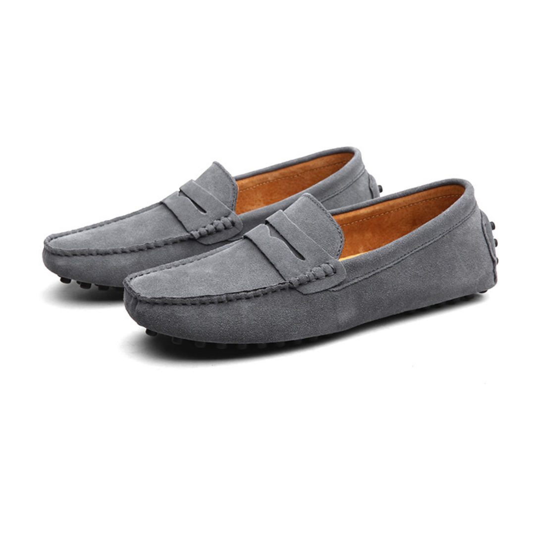 Cardiff ™ | Men's Italian Style Suede Loafers