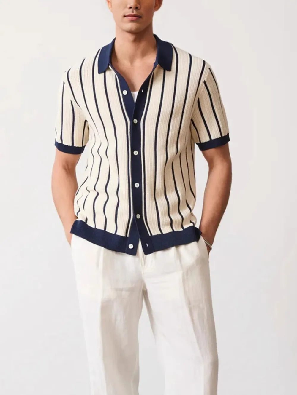 Cardiff ™ | Enzo Striped Shirt