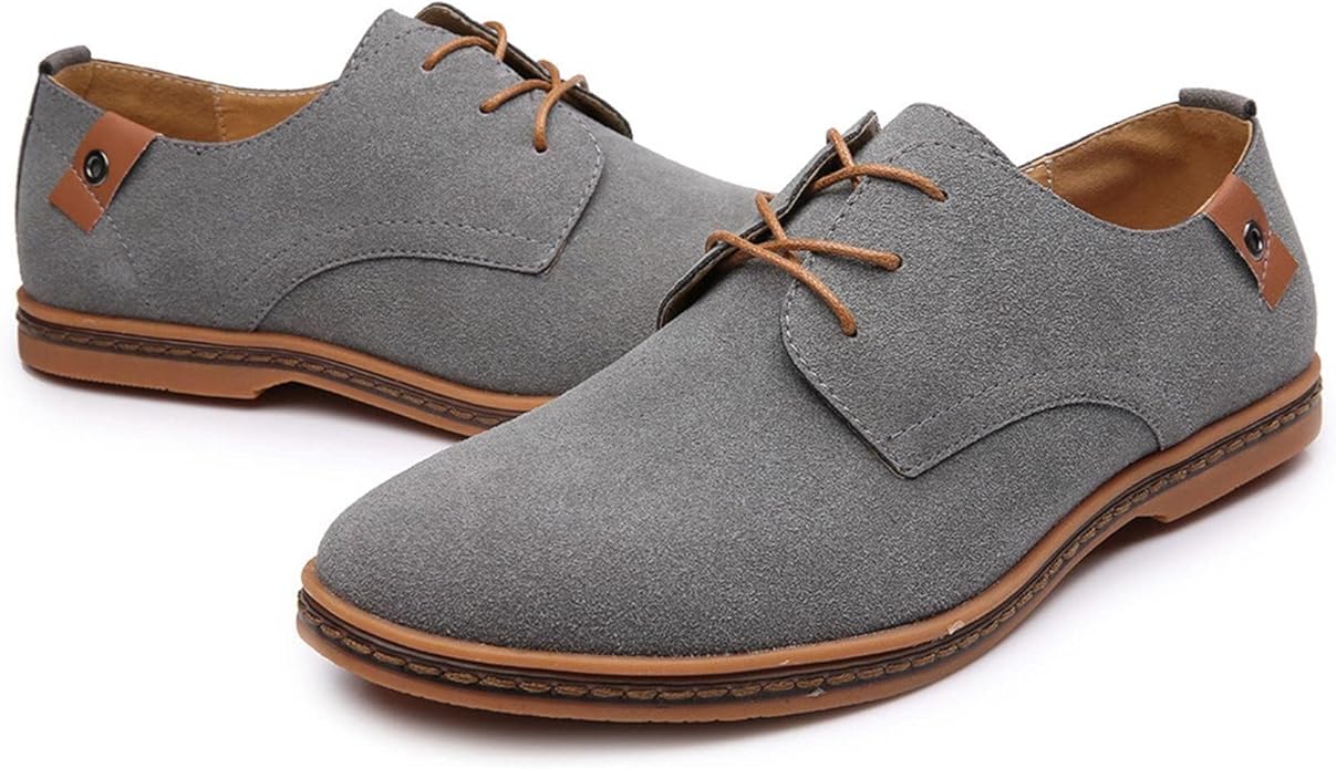 Cardiff™ | Men’s Suede Vegan Leather Derby Shoes