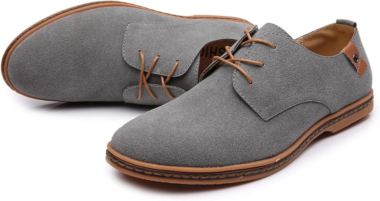 Cardiff™ | Men’s Suede Vegan Leather Derby Shoes