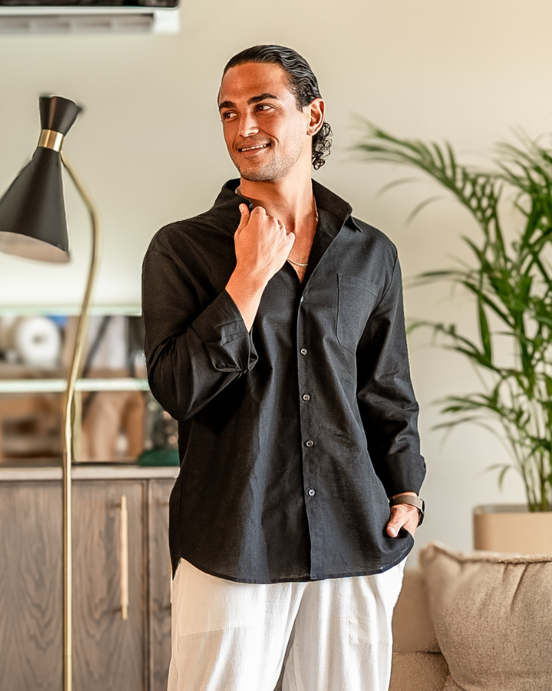 Cardiff ™ | Cape Town - 100% Linen Shirt