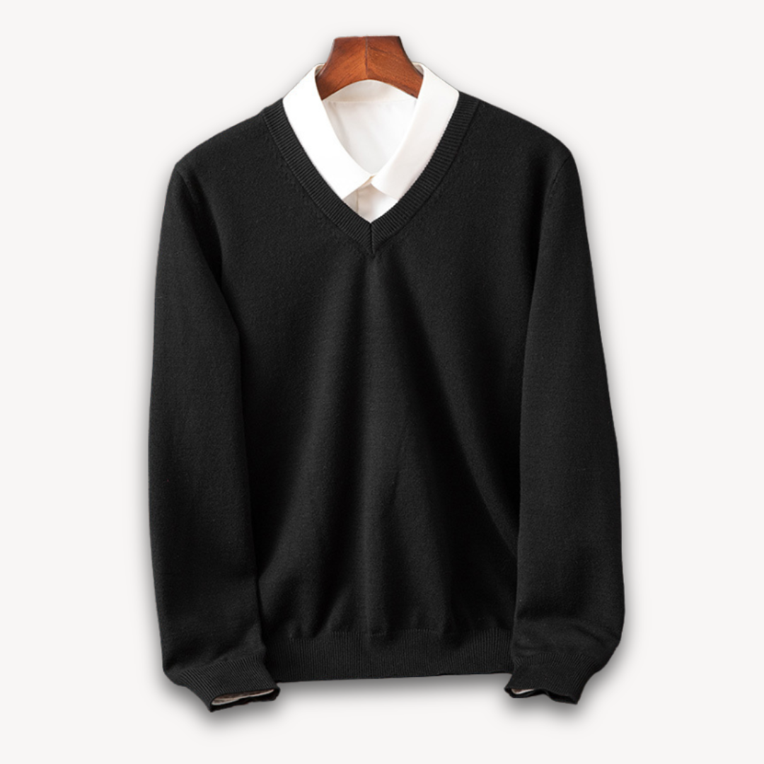 Cardiff™ | Men's V-Neck Knit Sweater