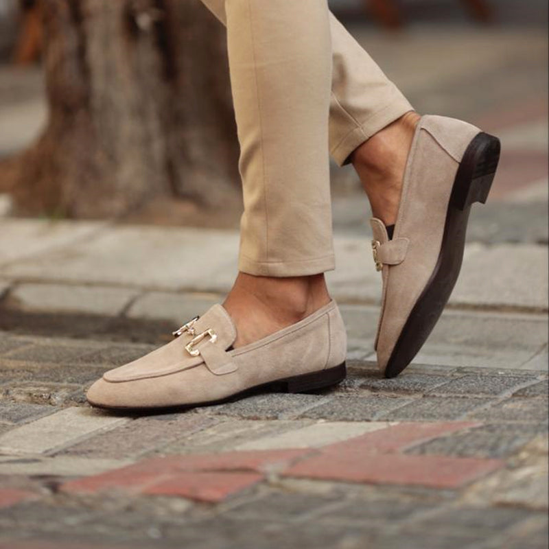 Cardiff ™ | Men's Suede Loafers with Horsebit Detail