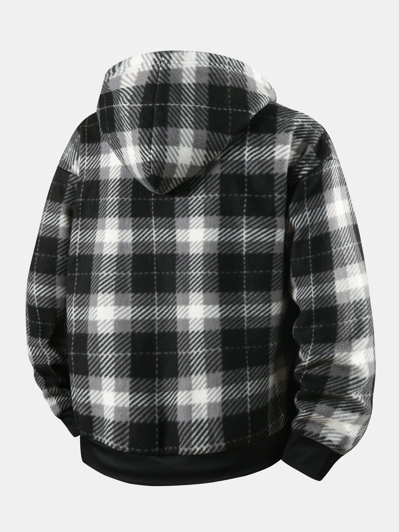 Cardiff™ | Lined Flannel Zip Hooded Coat