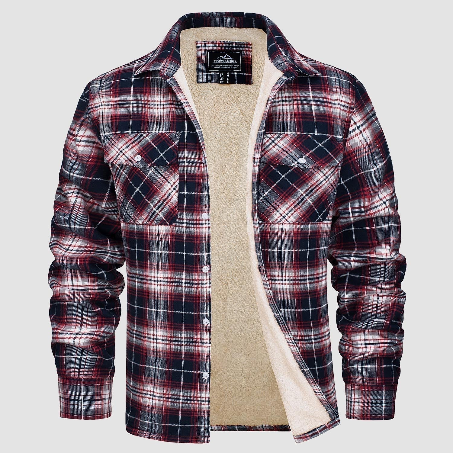 Cardiff™ | Men's Wool Flannel Jacket