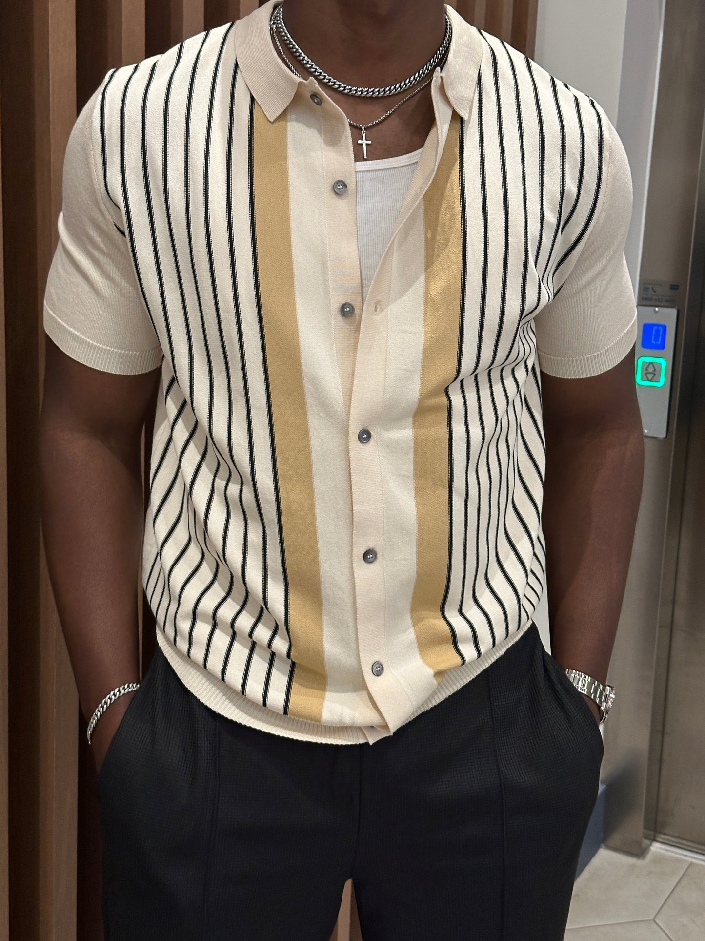 Cardiff ™ | Ballo Striped Shirt