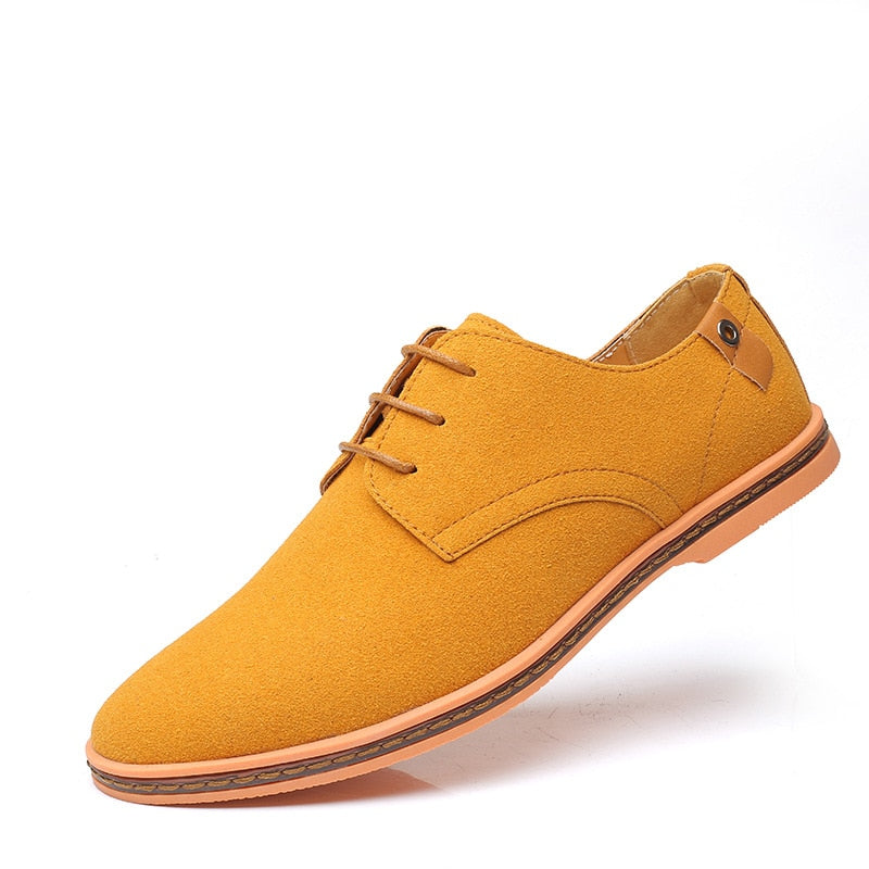 Cardiff™ | Men’s Suede Vegan Leather Derby Shoes