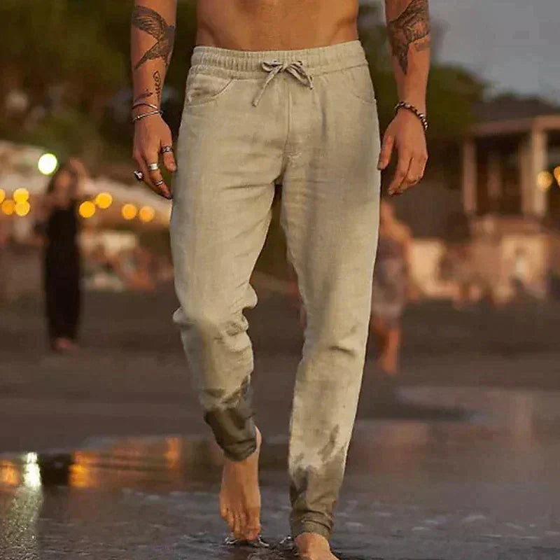 Cardiff ™ | Linen Beach Pantalon