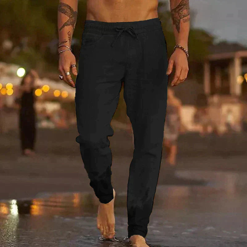Cardiff ™ | Linen Beach Pantalon