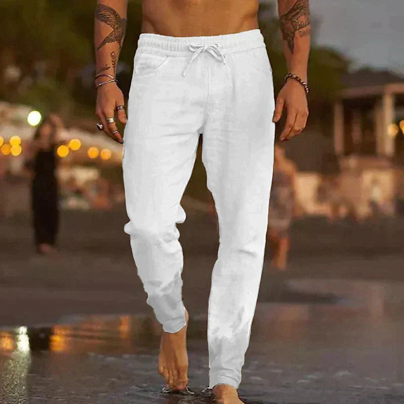 Cardiff ™ | Linen Beach Pantalon