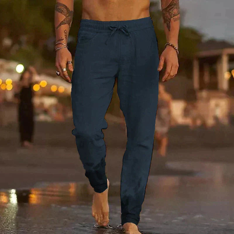 Cardiff ™ | Linen Beach Pantalon
