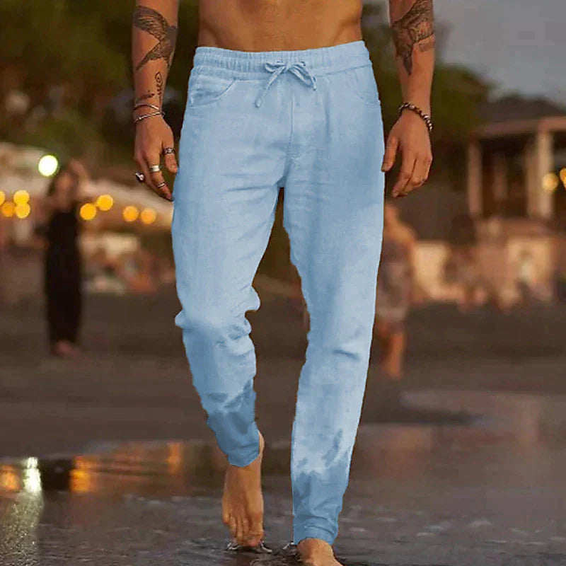 Cardiff ™ | Linen Beach Pantalon