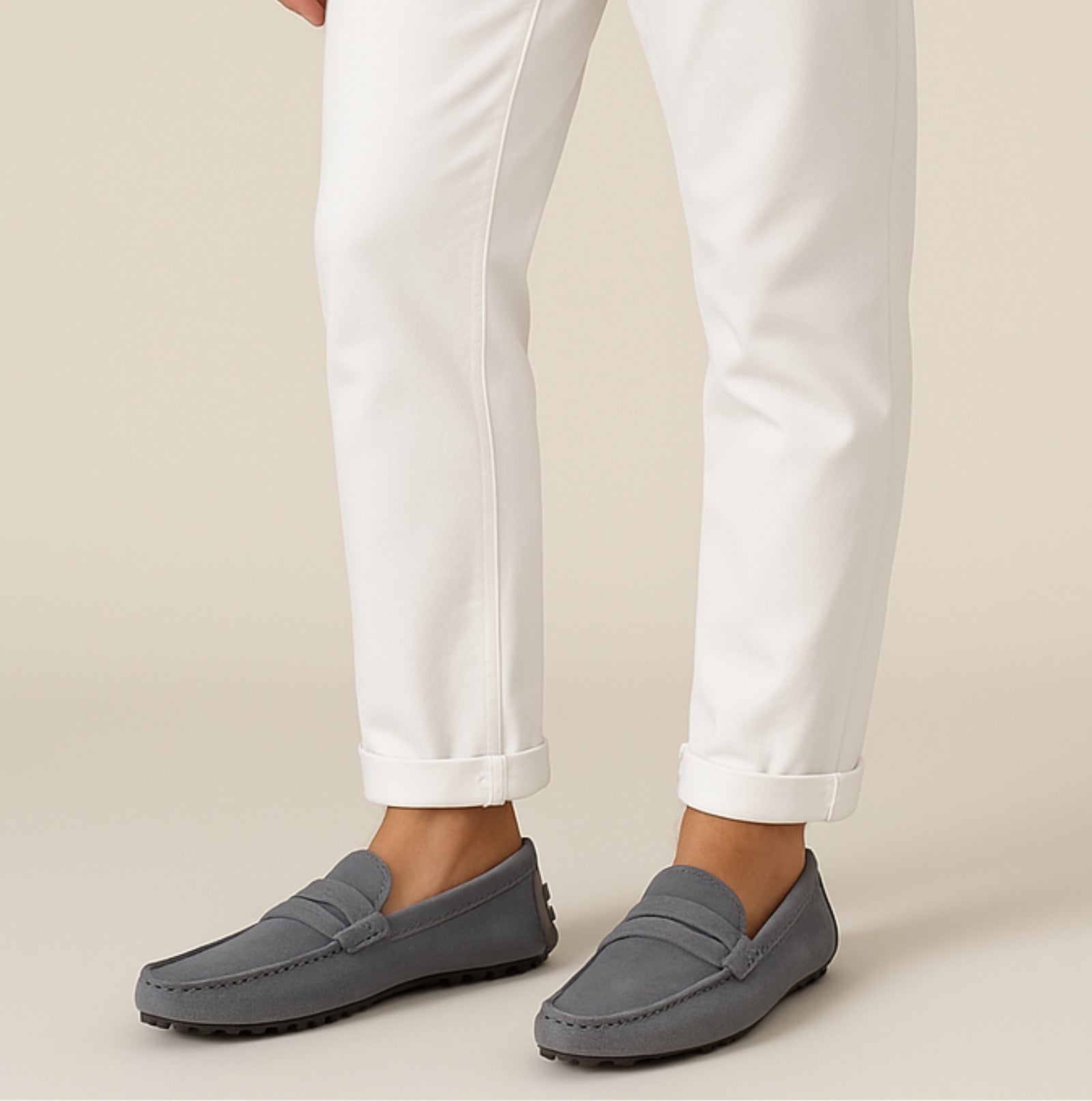 Cardiff ™ | Men's Italian Style Suede Loafers